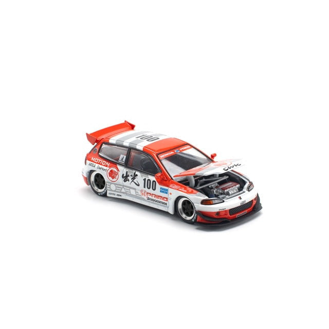 【予約安心出荷】[MDL] 1/64 PANDEM CIVIC EG6 v1.5 IDEMITSU MOTION INFINITE 完成品 ミニカー(PR640212) POP RACE(ポップレース) (2025年3月)