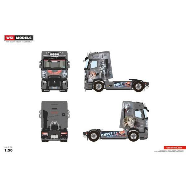 【予約安心出荷】[MDL] 1/50 TCE RENAULT TRUCKS T HIGH EVO 4X2 完成品 ミニカー(01-4523) WSI MODELS(2025年5月)