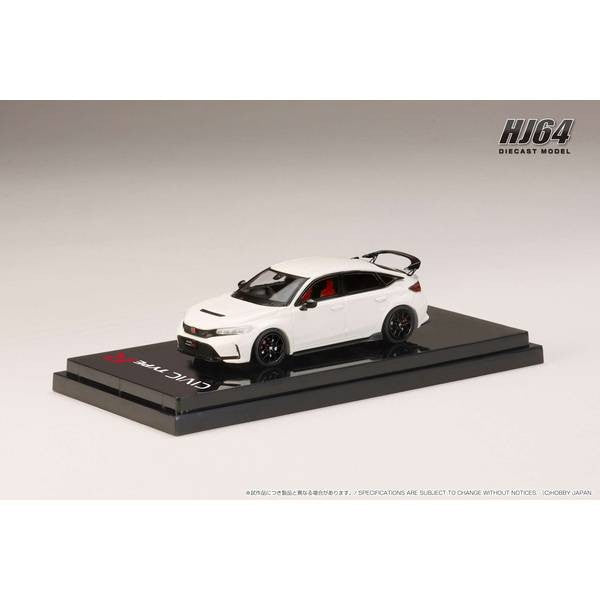 【新品即納】[MDL] 1/64 ホンダ CIVIC(シビック) Type R(FL5) チャンピオンシップホワイト 完成品 ミニカー(HJ643063W) ホビージャパン(20250228)