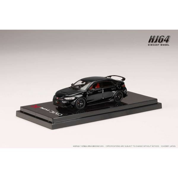 【新品即納】[MDL] 1/64 ホンダ CIVIC(シビック) Type R(FL5) クリスタルブラックパール 完成品 ミニカー(HJ643063BK) ホビージャパン(20250228)