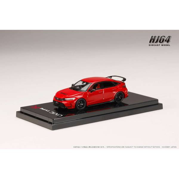 【新品即納】[MDL] 1/64 ホンダ CIVIC(シビック) Type R(FL5) フレームレッド 完成品 ミニカー(HJ643063R) ホビージャパン(20250228)