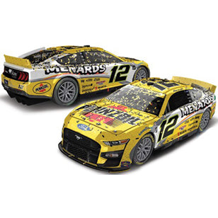 【新品即納】[MDL] Lionel Racing(ライオネルレーシング) NASCAR CUP Series 1/64 PENNZOIL/MENARDS 2023 フォード マスタング ライアン・ブレイニー #12 タラデガ ウィナー 完成品 ミニカー(LR292269) 京商(20241130)