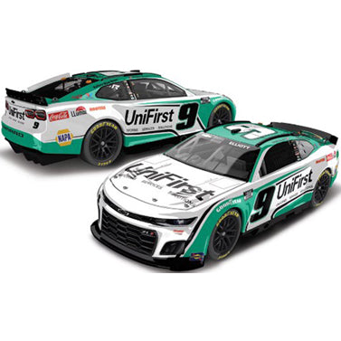 【新品即納】[MDL] Lionel Racing(ライオネルレーシング) NASCAR CUP Series アクションレーシングコレクタブルシリーズ 1/24 UNIFIRST 2024 シボレー カマロ ZL1 チェイス・エリオット #9 完成品 ミニカー(LR291811) 京商(20241130)