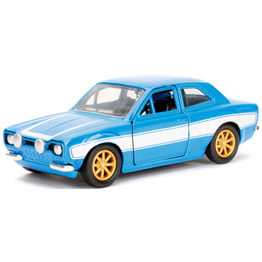 【新品即納】[MDL] (再販) 1/32 F&F ブライアン フォード エスコート(ブルー) ワイルド・スピード 完成品 ミニカー(JADA97188) Jada Toys(ジャダトイズ)(20241130)