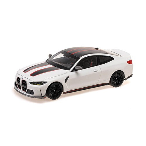 【予約安心出荷】[MDL] (再販) MINICHAMPS(ミニチャンプス) 1/18 BMW M4 CSL 2023 ホワイト 完成品 ミニカー(110023022) Paul's Model Art(ポールズ・モデルアート)(2026年3月)