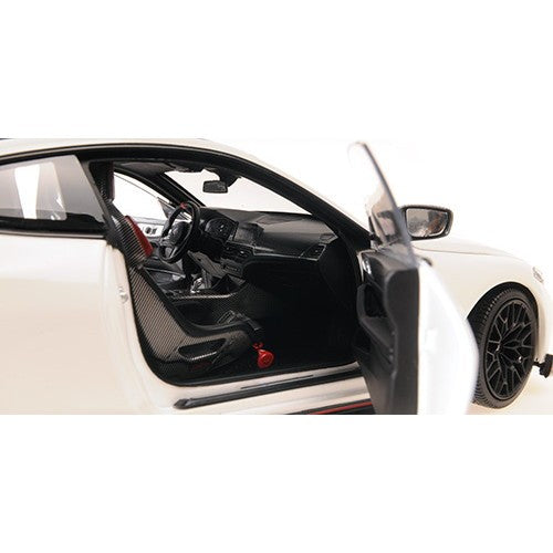 【予約安心出荷】[MDL] (再販) MINICHAMPS(ミニチャンプス) 1/18 BMW M4 CSL 2023 ホワイト 完成品 ミニカー(110023022) Paul's Model Art(ポールズ・モデルアート)(2026年3月)