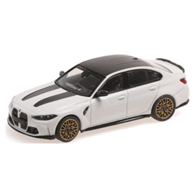 【新品即納】[MDL] 1/43 BMW M3 CS 2023 ホワイト 完成品 ミニカー(410023202) MINICHAMPS(ミニチャンプス)(20241130)