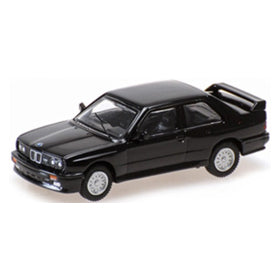 【新品即納】[MDL] 1/87 BMW M3(E30) 1986 ブラック 完成品 ミニカー(870020220) MINICHAMPS(ミニチャンプス)(20241130)