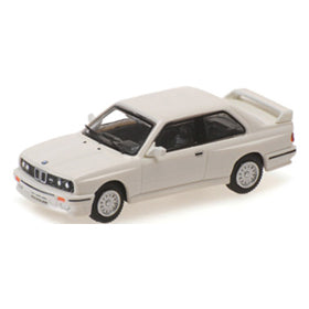 【新品即納】[MDL] 1/87 BMW M3(E30) 1986 ホワイト 完成品 ミニカー(870020221) MINICHAMPS(ミニチャンプス)(20241130)