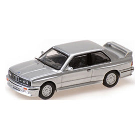 【新品即納】[MDL] 1/87 BMW M3(E30) 1986 シルバー 完成品 ミニカー(870020224) MINICHAMPS(ミニチャンプス)(20241130)