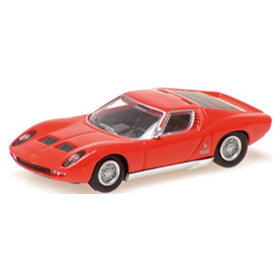 【新品即納】[MDL] 1/87 ランボルギーニ ミウラ 1966 レッド 完成品 ミニカー(870103020) MINICHAMPS(ミニチャンプス)(20241130)