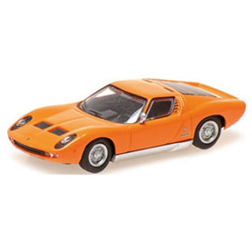【新品即納】[MDL] 1/87 ランボルギーニ ミウラ 1966 オレンジ 完成品 ミニカー(870103021) MINICHAMPS(ミニチャンプス)(20241130)