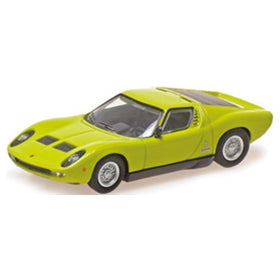 【新品即納】[MDL] 1/87 ランボルギーニ ミウラ 1966 グリーン 完成品 ミニカー(870103022) MINICHAMPS(ミニチャンプス)(20241130)