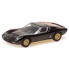 【新品即納】[MDL] 1/87 ランボルギーニ ミウラ 1966 ブラック 完成品 ミニカー(870103024) MINICHAMPS(ミニチャンプス)(20241130)