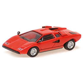 【新品即納】[MDL] 1/87 ランボルギーニ カウンタック LP 400 1974 レッド 完成品 ミニカー(870103120) MINICHAMPS(ミニチャンプス)(20241130)