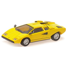 【新品即納】[MDL] 1/87 ランボルギーニ カウンタック LP 400 1974 イエロー 完成品 ミニカー(870103121) MINICHAMPS(ミニチャンプス)(20241130)