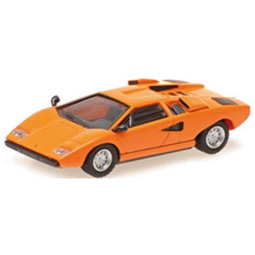 【新品即納】[MDL] 1/87 ランボルギーニ カウンタック LP 400 1974 オレンジ 完成品 ミニカー(870103124) MINICHAMPS(ミニチャンプス)(20241130)