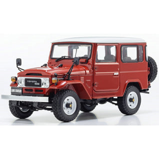 【新品即納】[MDL] (再販)1/18 トヨタ ランドクルーザー 40 バン(レッド) 完成品 ミニカー(KS08971R) 京商(20250228)