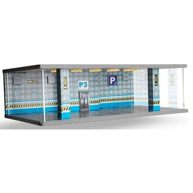 【新品即納】[MDL] (再販)1/64 組立式 ジオラマ パーキング P3 ブルーフロア ミニカー用アクセサリ(ATL30303N) ATLANTIC CASE(アトランティックケース)(20250228)