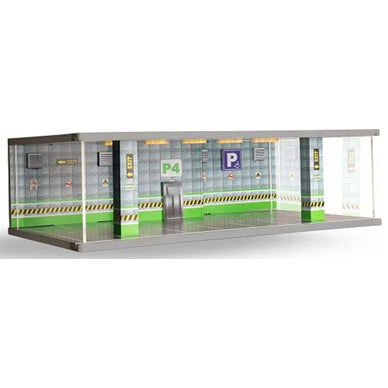 【新品即納】[MDL] (再販)1/64 組立式 ジオラマ パーキング P4 グリーンフロア ミニカー用アクセサリ(ATL30304N) ATLANTIC CASE(アトランティックケース)(20250228)