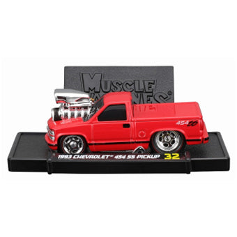 【新品即納】[MDL] Muscle Machines(マッスルマシーンズ) 1/64 MM シボレー 454 SS レッド 完成品 ミニカー(MS15572R) Maisto(マイスト)(20250206)