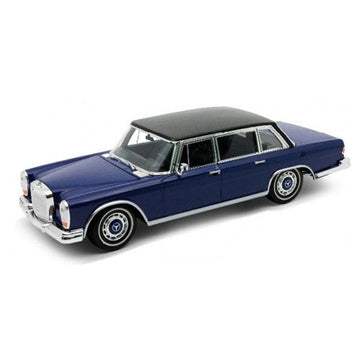 【新品即納】[MDL] 1/27 メルセデス ベンツ 600 ブルー 完成品 ミニカー(WE24121BL) WELLY(ウィリー)(20250131)