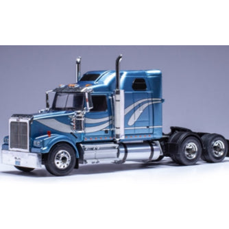 【新品即納】[MDL] 1/43 ウェスタンスター 4900 1997 メタリックブルー 完成品 ミニカー(TR199) IXO Models(イクソモデルス)(20241127)