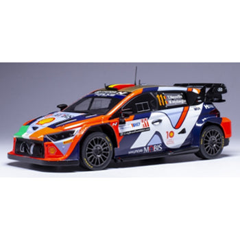 【新品即納】[MDL] 1/18 ヒョンデ i20 N ラリー1 ハイブリッド 2024年クロアチアラリー #11 ティエリー・ヌービル/マルティン・ヴィダグ 完成品 ミニカー(18RMC203) IXO Models(イクソモデルス)(20241231)