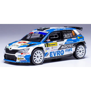【新品即納】[MDL] 1/43 シュコダ ファビア ラリー2 EVO 2022年バルム・チェコ・ラリー・ズリン優勝 #6 ヤン・コペッキー/J.Hlousek 完成品 ミニカー(RAM935LQ) IXO Models(イクソモデルス)(20241231)