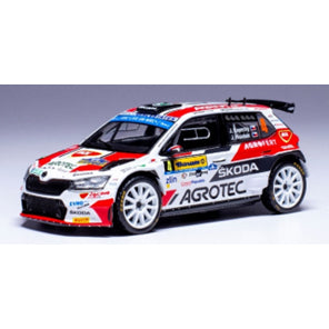 【新品即納】[MDL] 1/43 シュコダ ファビア ラリー2 EVO 2022年バルム・チェコ・ラリー・ズリン優勝 #4 ヤン・コペッキー/J.Hlousek 完成品 ミニカー(RAM936LQ) IXO Models(イクソモデルス)(20241231)