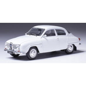 【新品即納】[MDL] 1/43 サーブ96 V4 1965(ロングノーズ) ホワイト 完成品 ミニカー(CLC548N) IXO Models(イクソモデルス)(20241231)