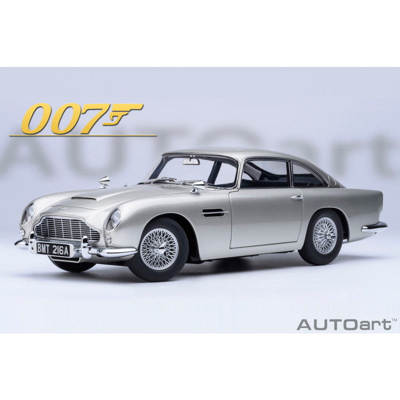 【新品即納】[MDL] 1/18 アストンマーチン DB5 「007/ゴールドフィンガー」 ボンドカー 完成品 ミニカー(70296) AutoArt(オートアート)(20241130)