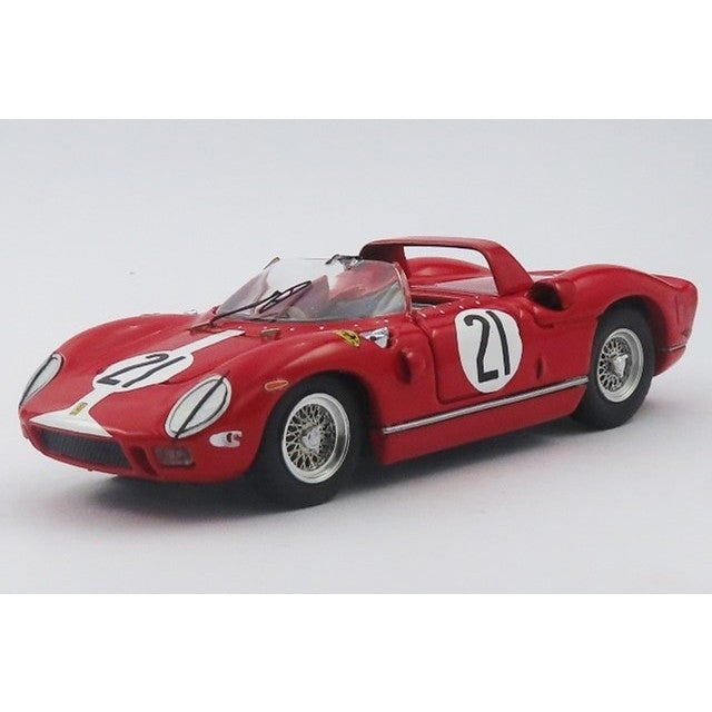 【新品即納】[MDL] 1/43 フェラーリ 330 P セブリング12時間 1964 3位入賞車 No.0822 John Surtess/Lorenzo Bandini #21 完成品 ミニカー(ART457) ART MODEL(アートモデル)(20241120)