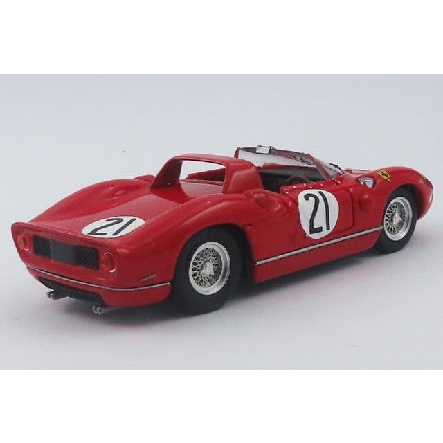 【新品即納】[MDL] 1/43 フェラーリ 330 P セブリング12時間 1964 3位入賞車 No.0822 John Surtess/Lorenzo Bandini #21 完成品 ミニカー(ART457) ART MODEL(アートモデル)(20241120)