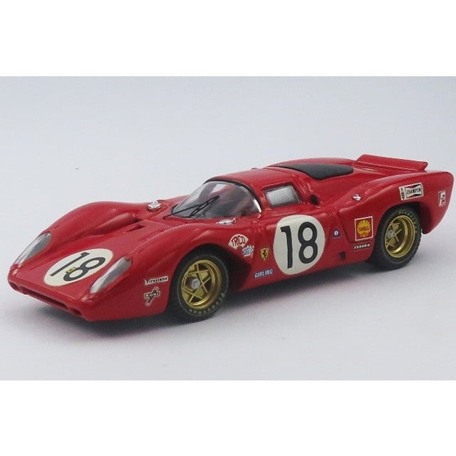 【新品即納】[MDL] 1/43 フェラーリ 312P クーペ ル・マン24時間 1969 #18 Pedro Rodriguez/David Piper 完成品 ミニカー(BEST9143/2) BEST MODEL(ベストモデル)(20241120)