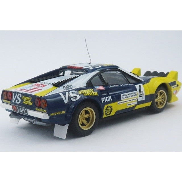 【新品即納】[MDL] 1/43 フェラーリ 308 GTB GR.4 ラリーモンツァ 1980 2位入賞車 『Nico』/Barban #4 完成品 ミニカー(BEST9863) BEST MODEL(ベストモデル)(20241120)