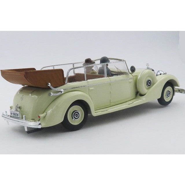 【新品即納】[MDL] 1/43 メルセデス ベンツ 770K オープンカー 1938 エヴァ・ブラウン&親衛隊運転士 フィギュア付 完成品 ミニカー(RIO4490/2P) RIO(リオ)(20241120)
