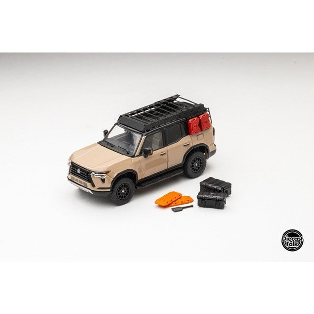 【新品即納】[MDL] 1/64 レクサス GX550 オーバートレイル+ (アクセサリー付き) DiecastTalk特注品 完成品 ミニカー(DTG0033-OT) Gaincorp Products(ゲインコーププロダクツ)(20241221)