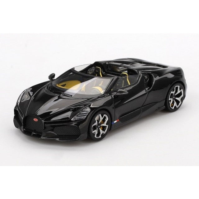 【新品即納】[MDL] 1/43 ブガッティ W16 ミストラル(ブラック) 完成品 ミニカー(TSM430821) TSM(トゥルースケールミニチュアズ)(20250131)