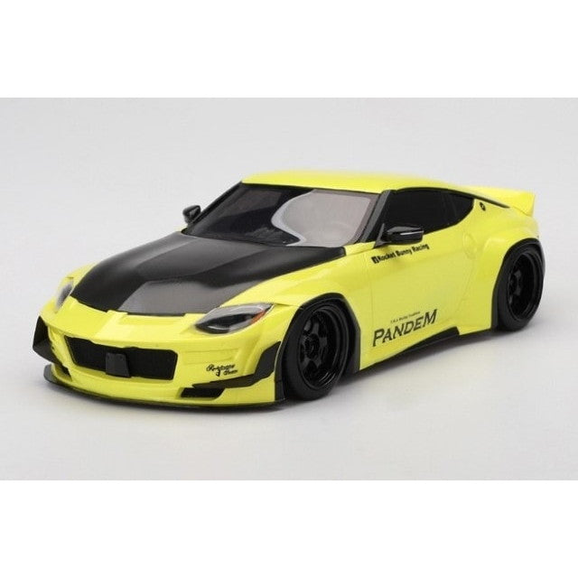 【新品即納】[MDL] TOP SPEEDシリーズ 1/18 Pandem Nissan Z RZ34(イカズチイエロー) 完成品 ミニカー(TS0529) TSM(トゥルースケールミニチュアズ)(20250331)