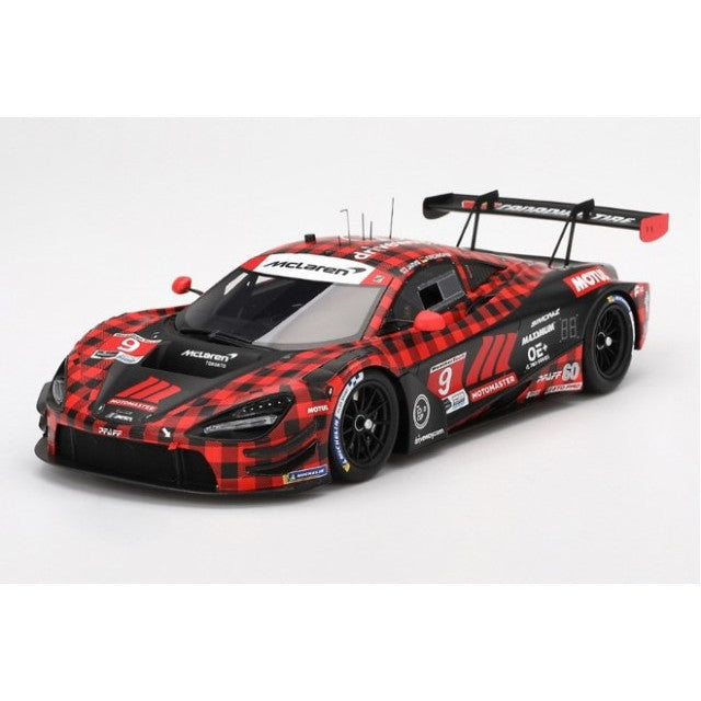 【新品即納】[MDL] TOP SPEEDシリーズ 1/18 マクラーレン 720S GT3 EVO IMSA Chevrolet グランプリ 『Plaid』 2024 #9 Pfaff Motorsport 完成品 ミニカー(TS0601) TSM(トゥルースケールミニチュアズ)(20241231)