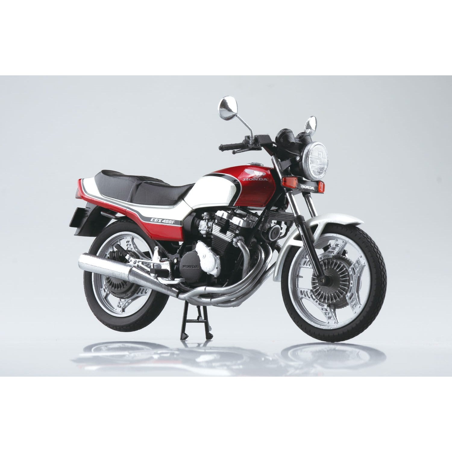 【予約安心出荷】[MDL] 1/12 完成品バイク ホンダ CBX400F パール/キャンディレッド 完成品 ミニカー(111581) スカイネット/アオシマ(2025年3月)