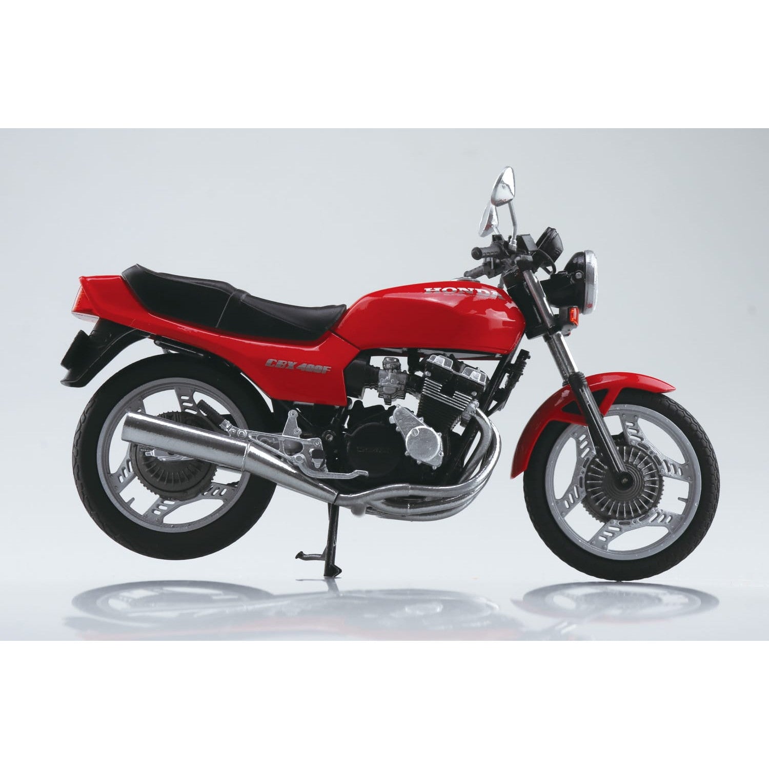 【新品即納】[MDL] 1/12 完成品バイク ホンダ CBX400F モンツァレッド 完成品 ミニカー(111604) スカイネット/アオシマ(20250420)