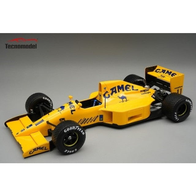 【新品即納】[MDL] 1/18 ロータス102ランボルギーニ アメリカGP予選1990 Derek Warwick(レインタイヤ) 完成品 ミニカー(TM18-351B) Tecnomodel(テクノモデル)(20250131)