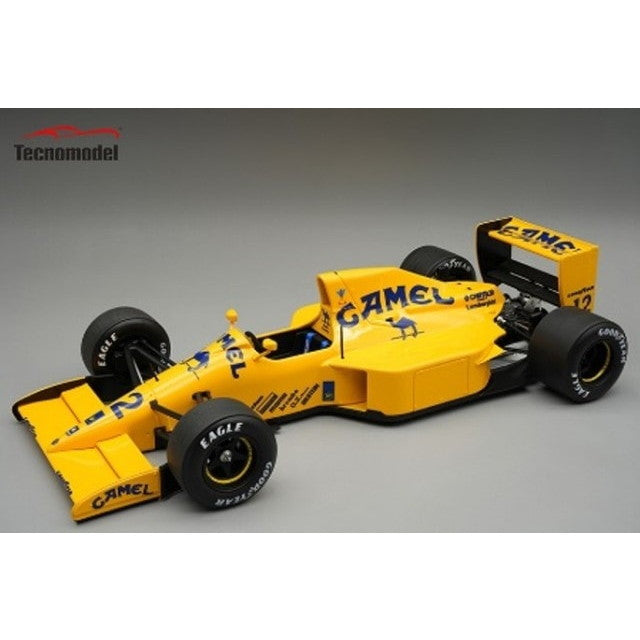 【新品即納】[MDL] 1/18 ロータス102ランボルギーニ イタリアGP予選 1990 Martin Donnelly 完成品 ミニカー(TM18-351D) Tecnomodel(テクノモデル)(20250131)