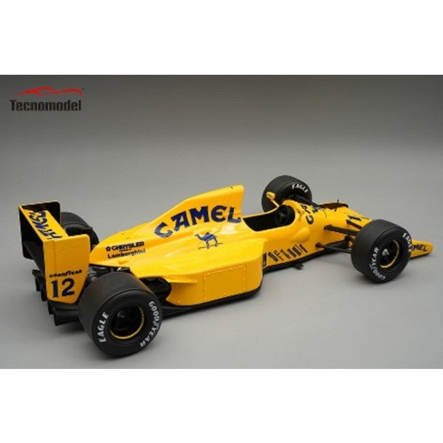 【新品即納】[MDL] 1/18 ロータス102ランボルギーニ イタリアGP予選 1990 Martin Donnelly 完成品 ミニカー(TM18-351D) Tecnomodel(テクノモデル)(20250131)