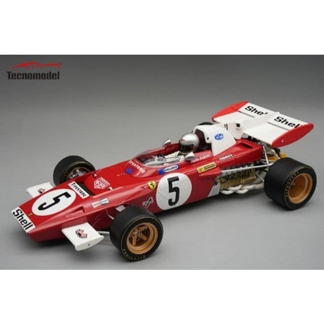 【新品即納】[MDL] 1/18 フェラーリ 312 B2 F1 ドイツGP 1971 #5 M. Andretti 完成品 ミニカー(TMD18-315A) Tecnomodel(テクノモデル)(20250131)