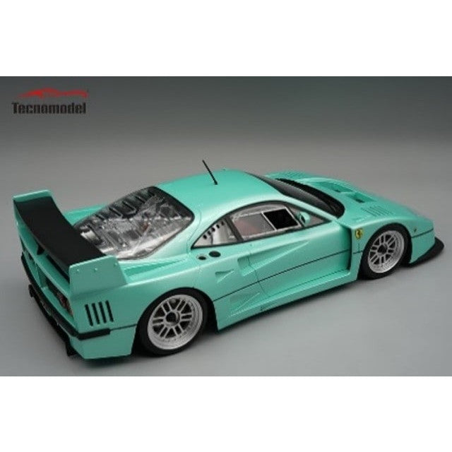 【新品即納】[MDL] 1/18 フェラーリ F40 LM 1996 プレスバージョン(ライトメタリックブルー) 完成品 ミニカー(TM18-410B) Tecnomodel(テクノモデル)(20250131)