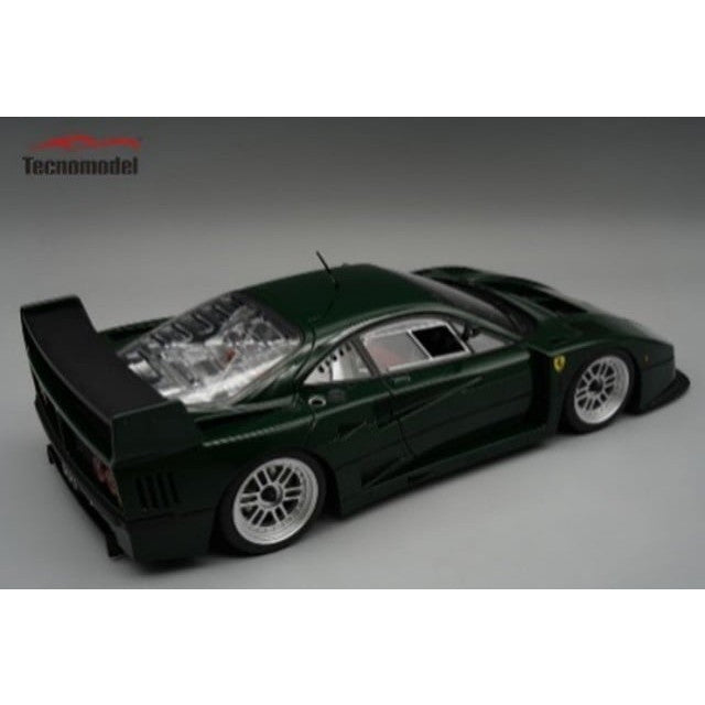 【新品即納】[MDL] 1/18 フェラーリ F40 LM 1996 プレスバージョン(ダークイングリッシュグリーン) 完成品 ミニカー(TM18-410C) Tecnomodel(テクノモデル)(20250131)