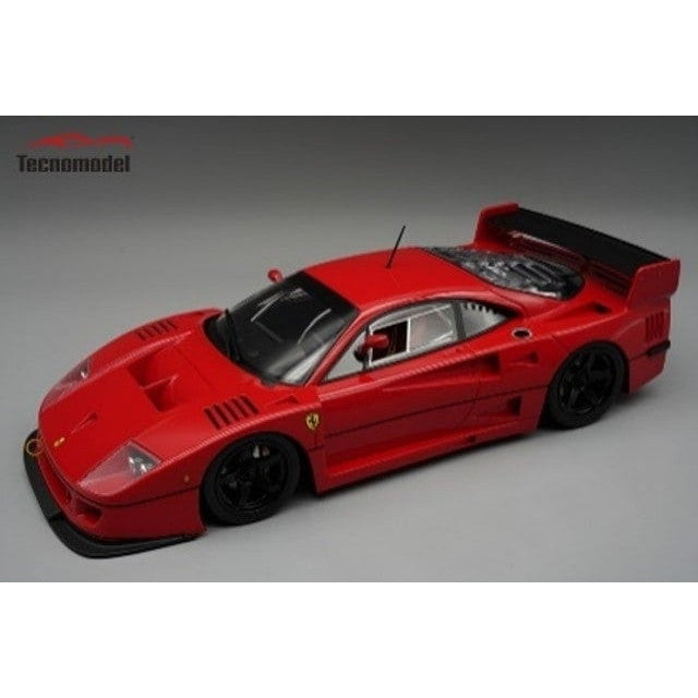 【新品即納】[MDL] 1/18 フェラーリ F40 LM 1996 プレス(レッド w/ブラックホイール) 完成品 ミニカー(TM18-410F) Tecnomodel(テクノモデル)(20250131)